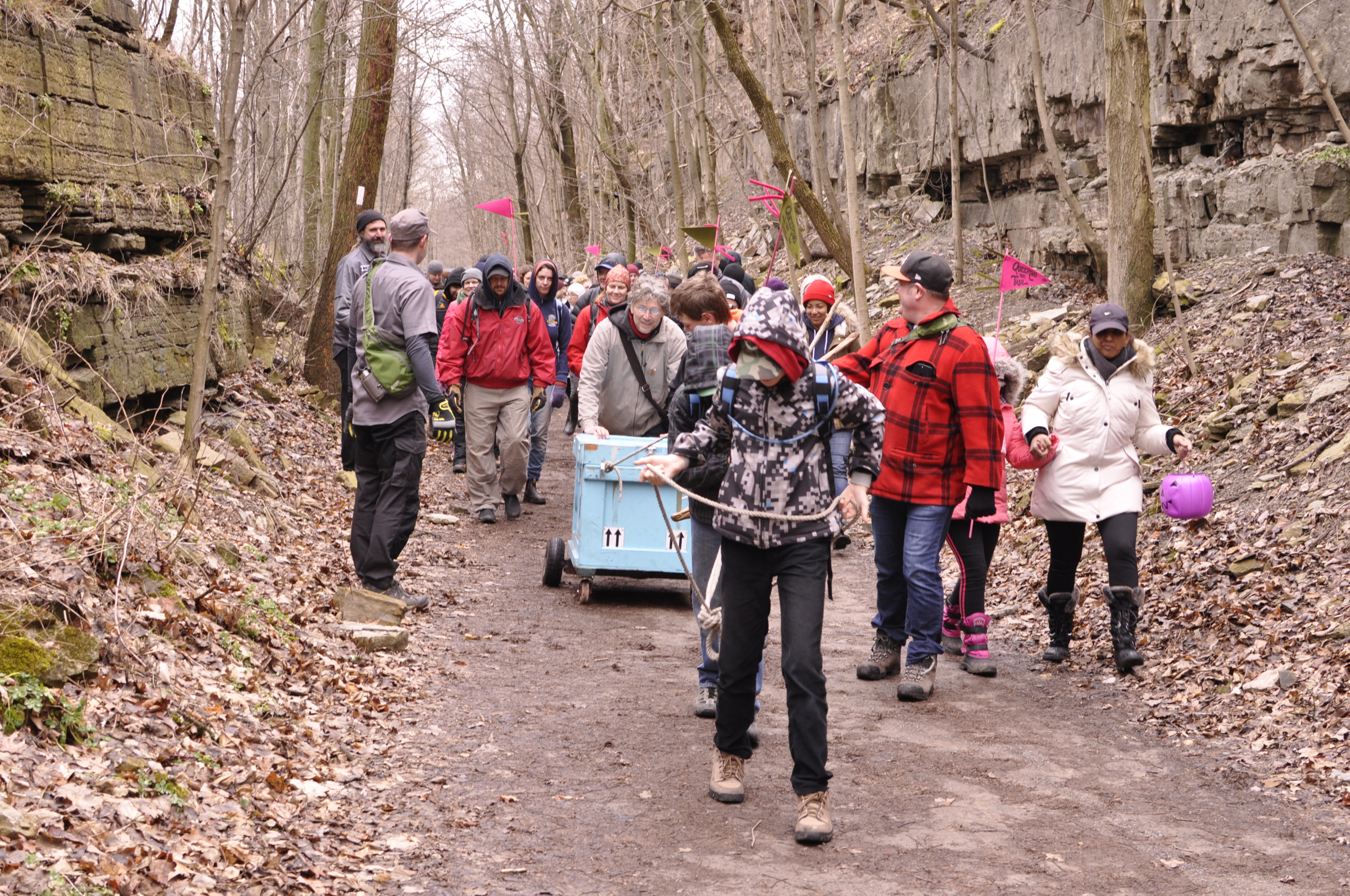 70+ People on The Bruce Trail Stone Walk: Queering the Trail